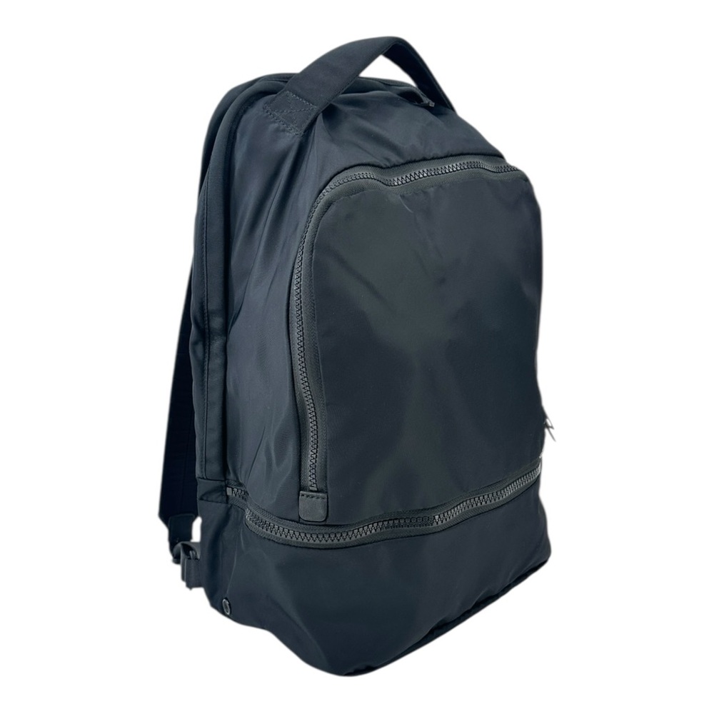 Lululemon Go Lightly Black Water Repellent Lightweight Nylon Backpack Bag